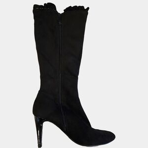 Impo Tamora Faux Suede Knee High Stiletto Boots Size 7